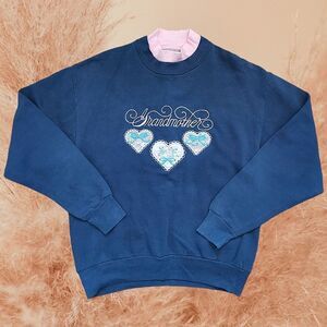 🔥VTG 90's Grandmother With Hearts Sweatshirt🔥